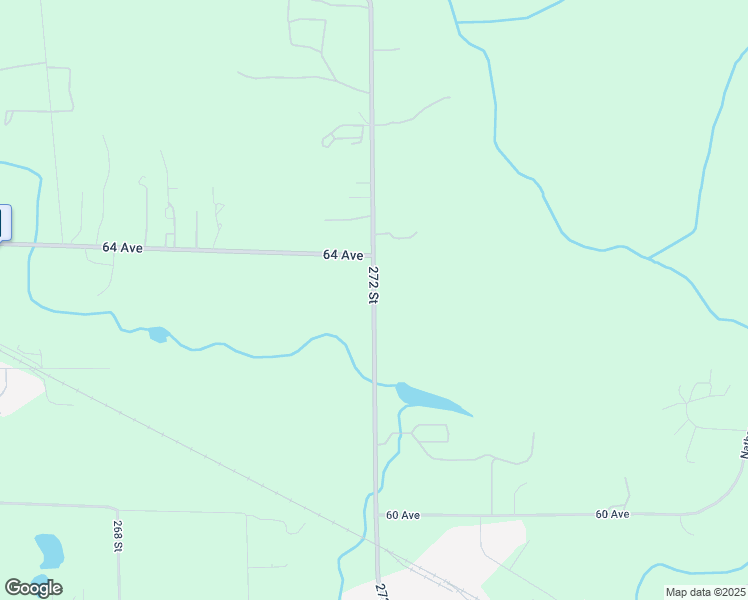 map of restaurants, bars, coffee shops, grocery stores, and more near 6271 272 Street in Langley