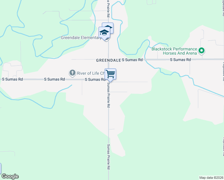 map of restaurants, bars, coffee shops, grocery stores, and more near 42645 Downing Road in Chilliwack