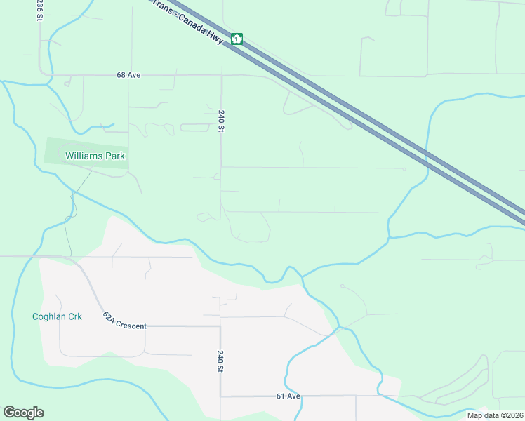 map of restaurants, bars, coffee shops, grocery stores, and more near 24095 65 Avenue in Langley