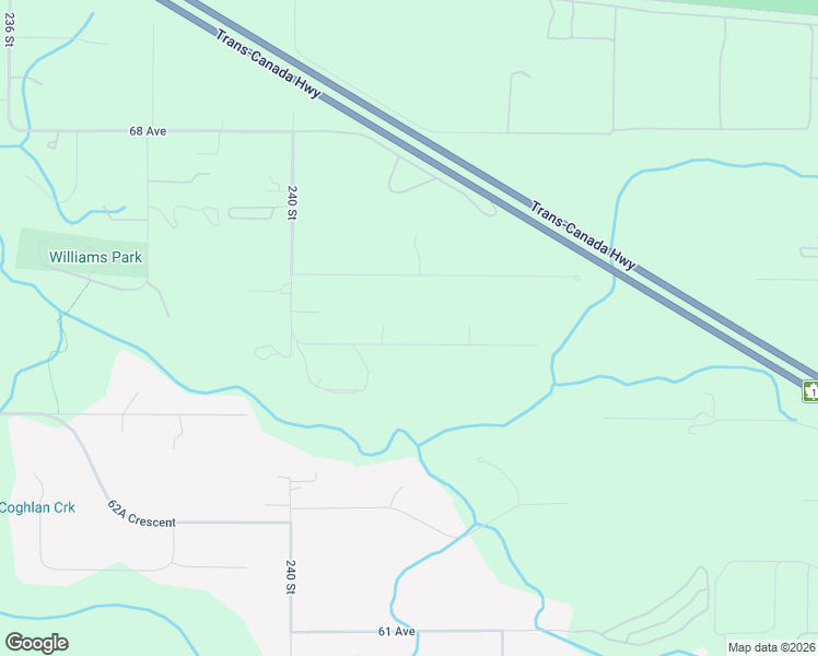 map of restaurants, bars, coffee shops, grocery stores, and more near 24165 65 Avenue in Langley Township