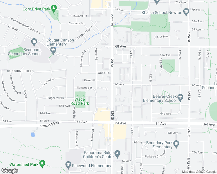 map of restaurants, bars, coffee shops, grocery stores, and more near 11985 Carriage Place in Delta