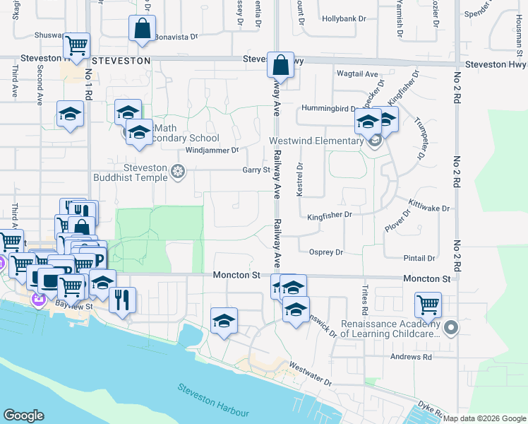 map of restaurants, bars, coffee shops, grocery stores, and more near 4911 Duncliffe Road in Richmond