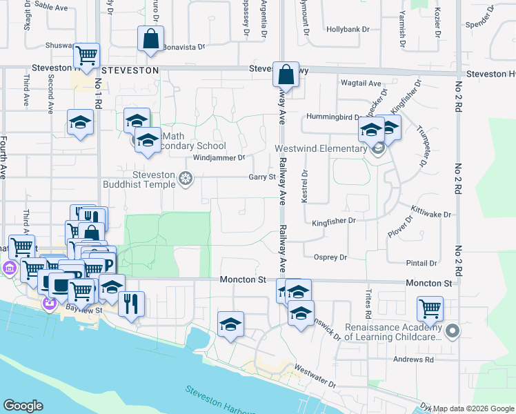 map of restaurants, bars, coffee shops, grocery stores, and more near 4911 Duncliffe Road in Richmond