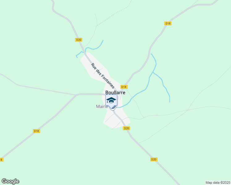 map of restaurants, bars, coffee shops, grocery stores, and more near in Boullarre