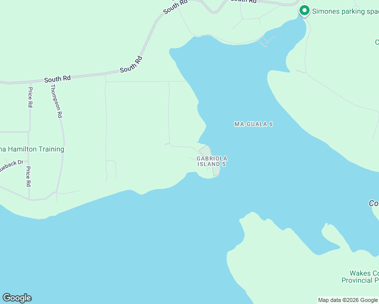 map of restaurants, bars, coffee shops, grocery stores, and more near 2896 Rowan Way in Gabriola
