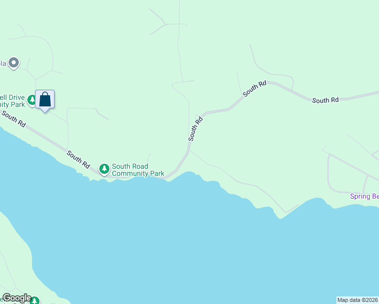 map of restaurants, bars, coffee shops, grocery stores, and more near 2205 Shaw Road in Gabriola