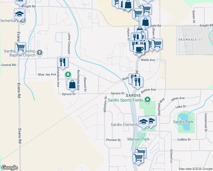 map of restaurants, bars, coffee shops, grocery stores, and more near in Chilliwack