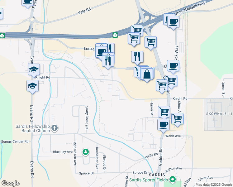 7516 Topaz Drive, Chilliwack BC Walk Score