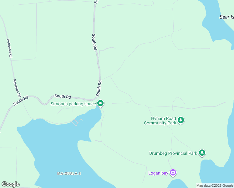 map of restaurants, bars, coffee shops, grocery stores, and more near 1805 Stalker Road in Gabriola