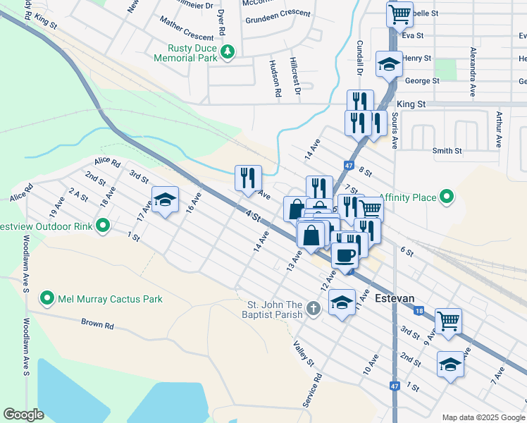 1410 5 Street, Estevan SK Walk Score