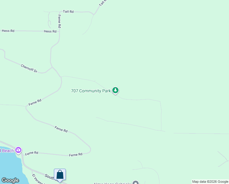 map of restaurants, bars, coffee shops, grocery stores, and more near 1895 Seymour Road in Gabriola
