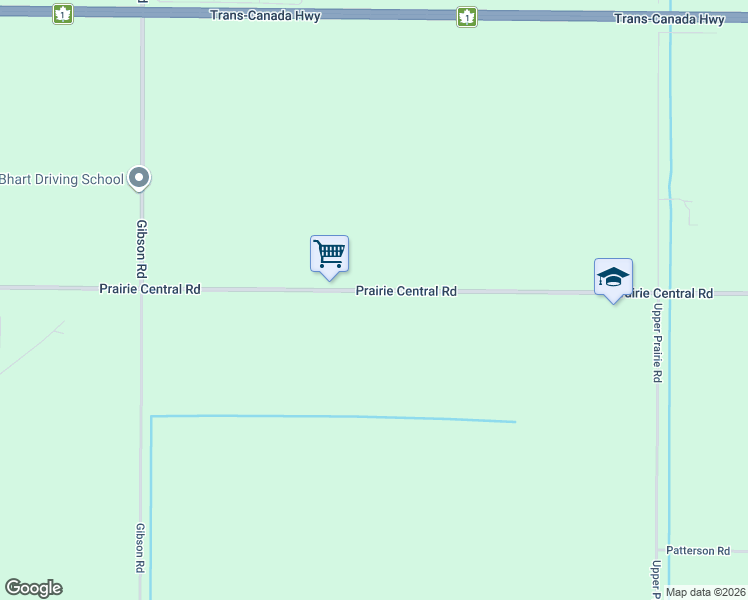map of restaurants, bars, coffee shops, grocery stores, and more near 49176 Prairie Central Road in Chilliwack