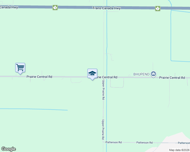 map of restaurants, bars, coffee shops, grocery stores, and more near 49545 Prairie Central Road in Chilliwack