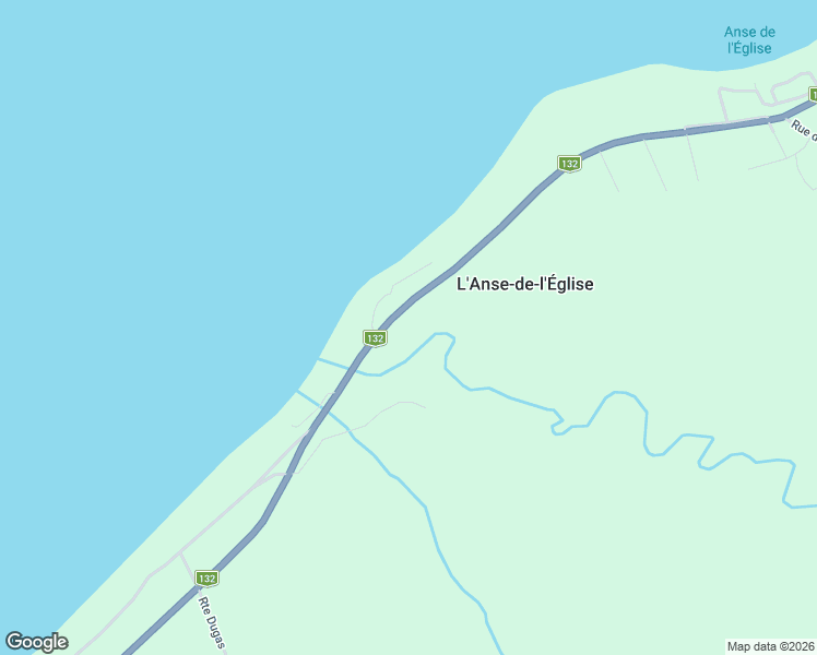 map of restaurants, bars, coffee shops, grocery stores, and more near 579 Boulevard Sainte Anne Est in Sainte-Anne-des-Monts