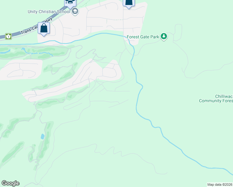 map of restaurants, bars, coffee shops, grocery stores, and more near 51102 Farmers Way in Chilliwack