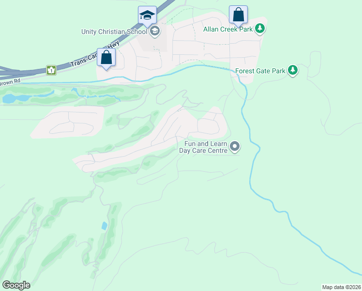 map of restaurants, bars, coffee shops, grocery stores, and more near 51076 Falls Court in Chilliwack