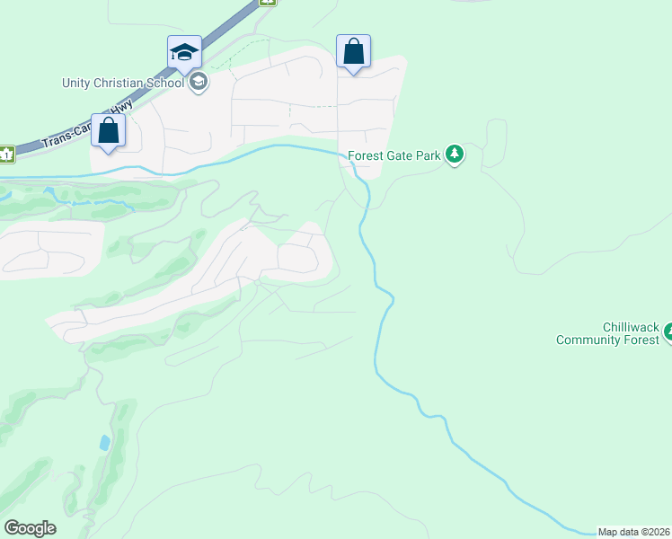 map of restaurants, bars, coffee shops, grocery stores, and more near 8426 Nixon Road in Chilliwack