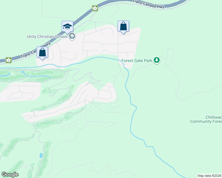 map of restaurants, bars, coffee shops, grocery stores, and more near 8295 Nixon Road in Chilliwack