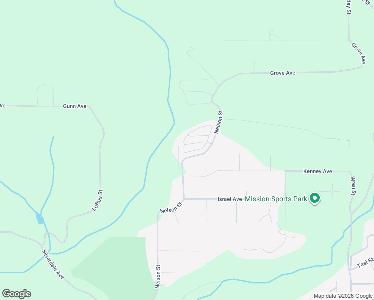 map of restaurants, bars, coffee shops, grocery stores, and more near 8335 Nelson Street in Mission