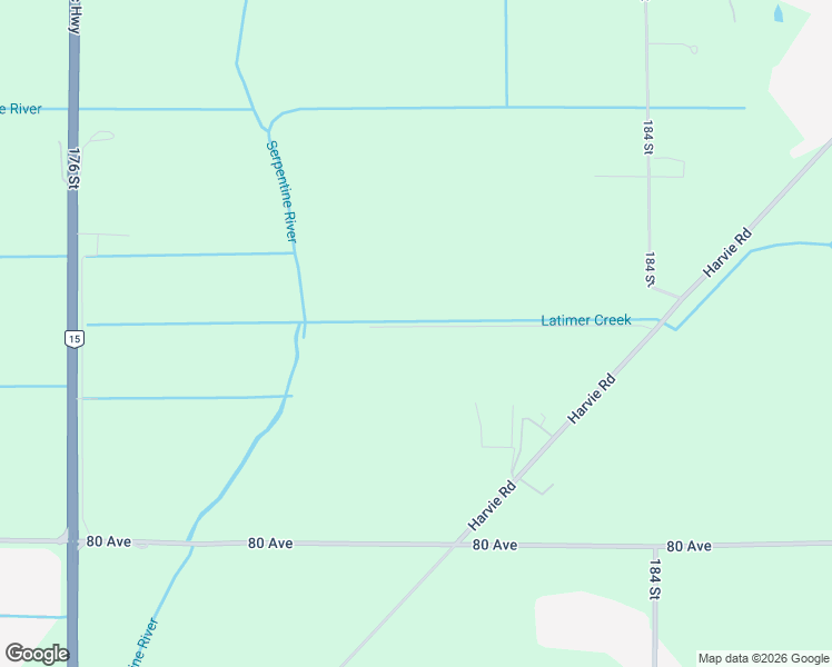 map of restaurants, bars, coffee shops, grocery stores, and more near 18065 83 Avenue in Surrey