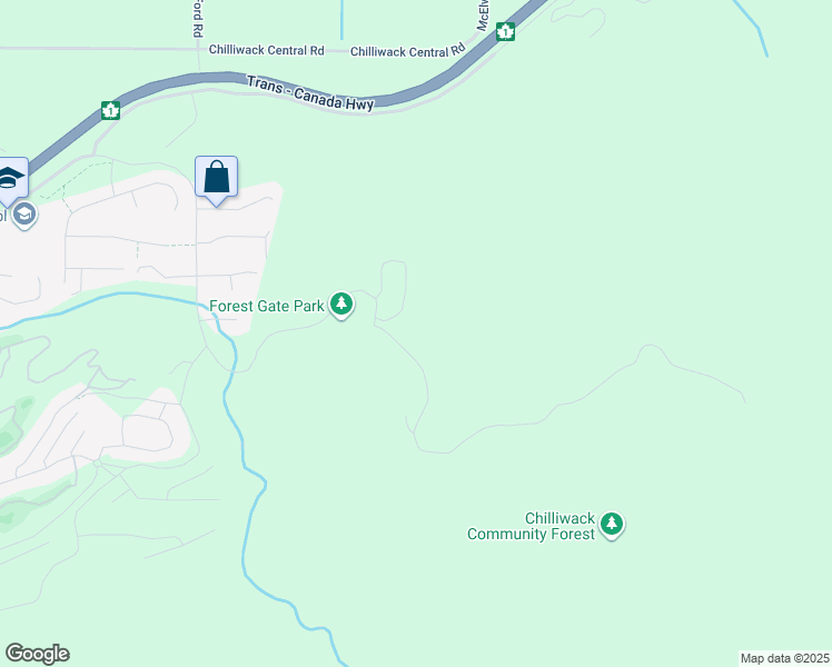 map of restaurants, bars, coffee shops, grocery stores, and more near 51525 Allan Road in Chilliwack