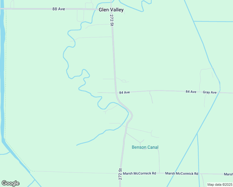 map of restaurants, bars, coffee shops, grocery stores, and more near 27382 84 Avenue in Langley Township