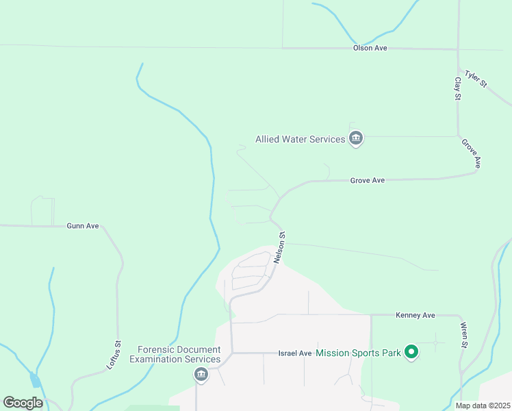 map of restaurants, bars, coffee shops, grocery stores, and more near McCreath Place in Mission