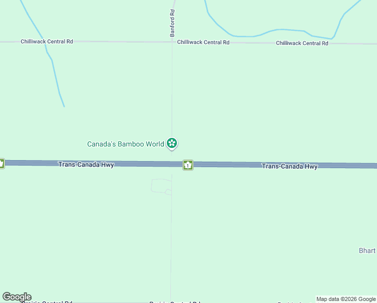 map of restaurants, bars, coffee shops, grocery stores, and more near 8492 Banford Road in Chilliwack