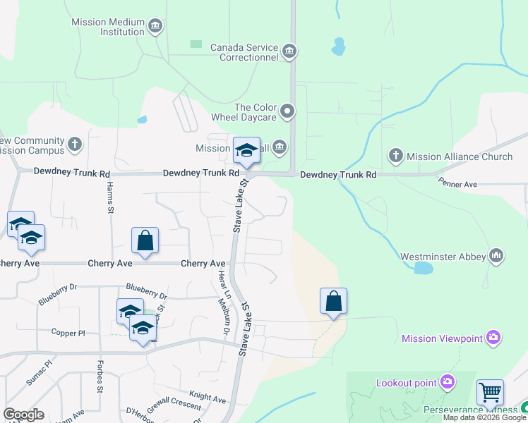 map of restaurants, bars, coffee shops, grocery stores, and more near 33925 Araki Court in Mission