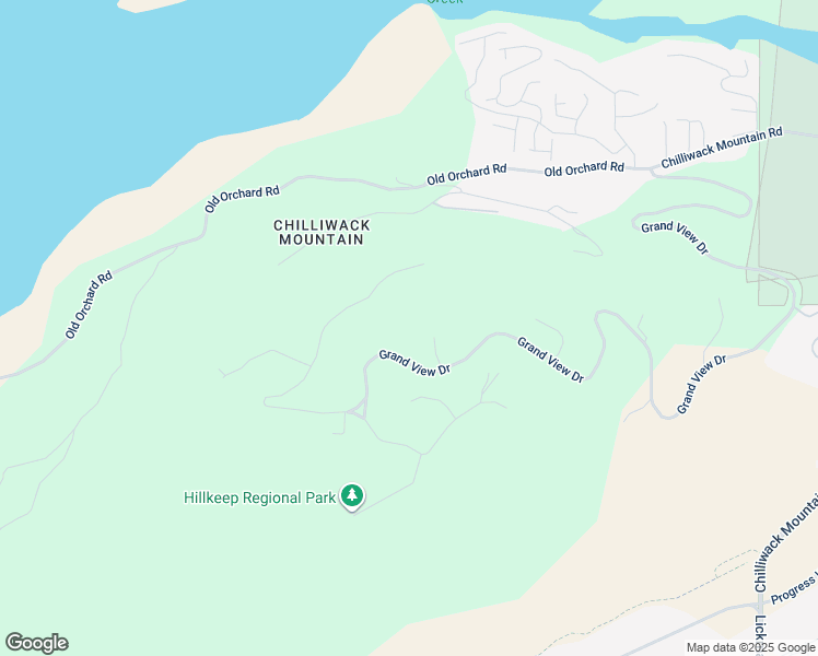 map of restaurants, bars, coffee shops, grocery stores, and more near 8451 Gooseberry Place in Chilliwack
