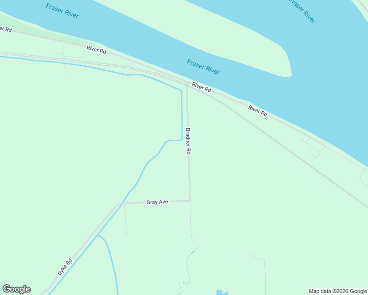 map of restaurants, bars, coffee shops, grocery stores, and more near 8561 Bradner Road in Abbotsford