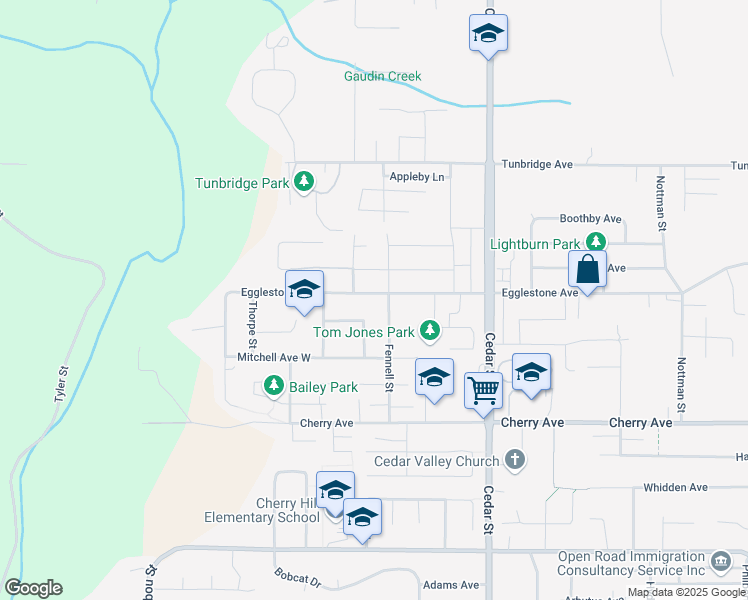 map of restaurants, bars, coffee shops, grocery stores, and more near 32622 Egglestone Avenue in Mission