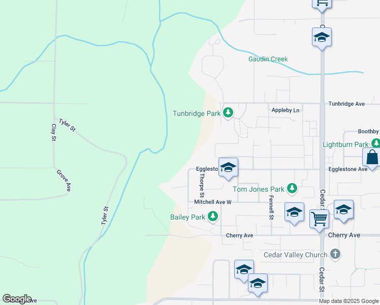 map of restaurants, bars, coffee shops, grocery stores, and more near 8669 Ashmore Place in Mission