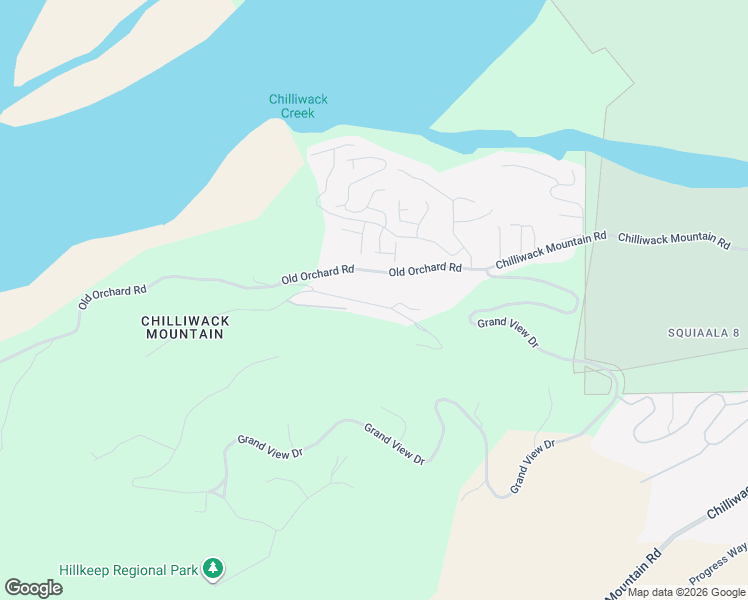 map of restaurants, bars, coffee shops, grocery stores, and more near 43450 Alameda Drive in Chilliwack