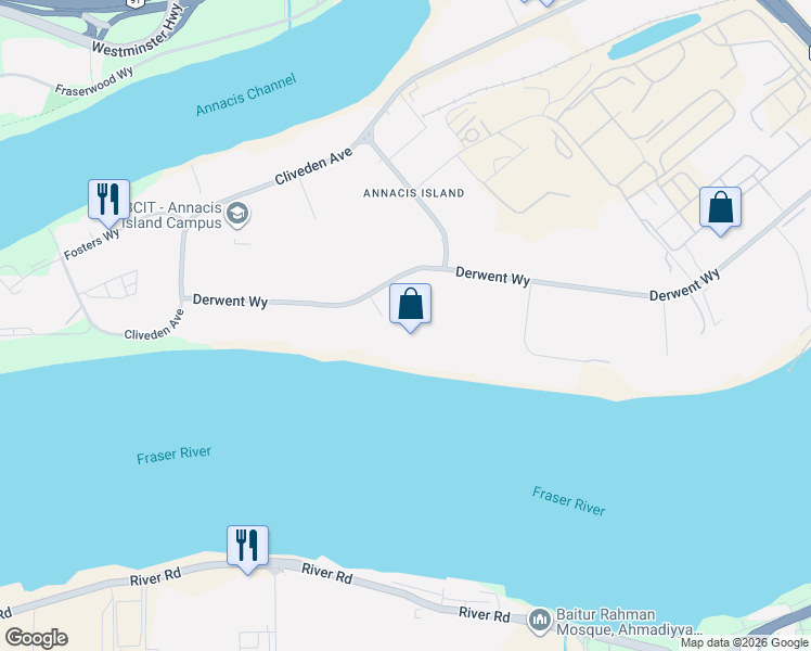 map of restaurants, bars, coffee shops, grocery stores, and more near 669 Ridley Place in Delta