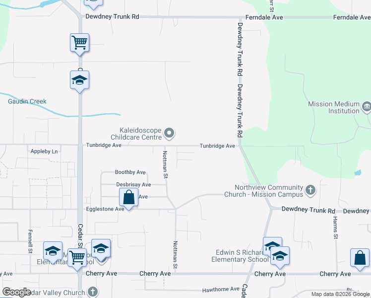 map of restaurants, bars, coffee shops, grocery stores, and more near in Mission