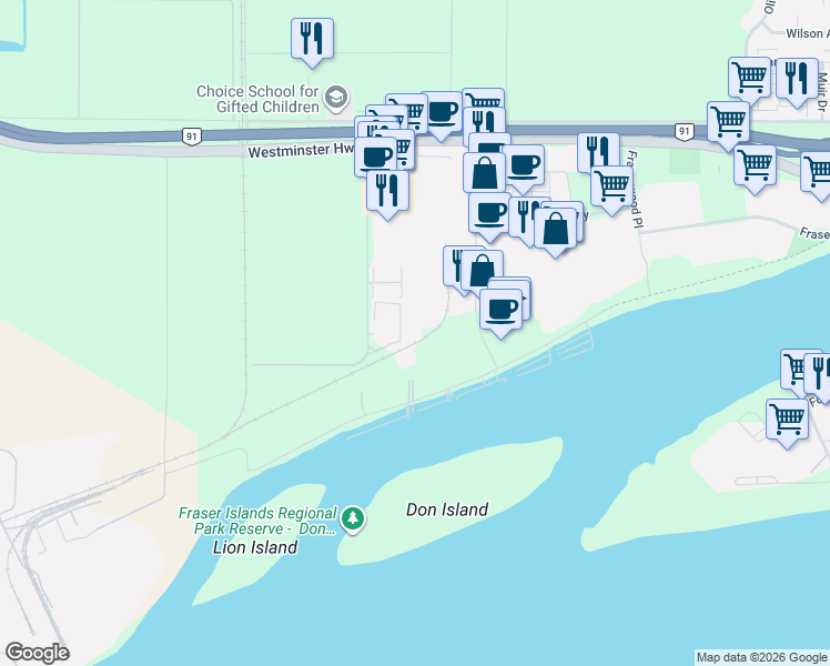 map of restaurants, bars, coffee shops, grocery stores, and more near 6755 Graybar Road in Richmond