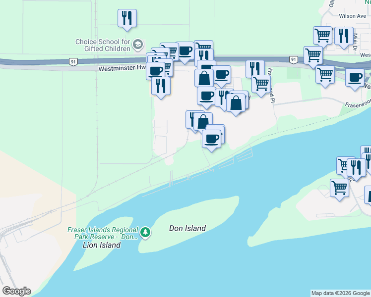 map of restaurants, bars, coffee shops, grocery stores, and more near 6811 Graybar Road in Richmond