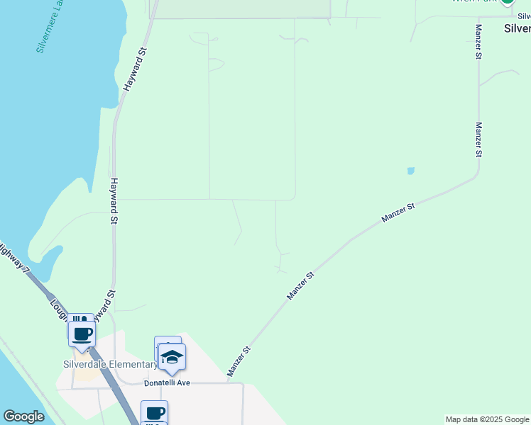 map of restaurants, bars, coffee shops, grocery stores, and more near 9175 Gilmour Terrace in Mission