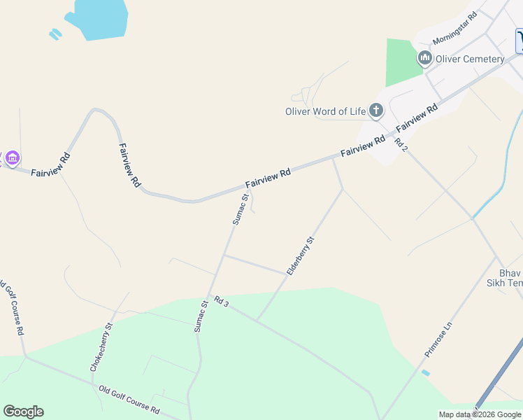 map of restaurants, bars, coffee shops, grocery stores, and more near 5591 Sumac Street in Oliver