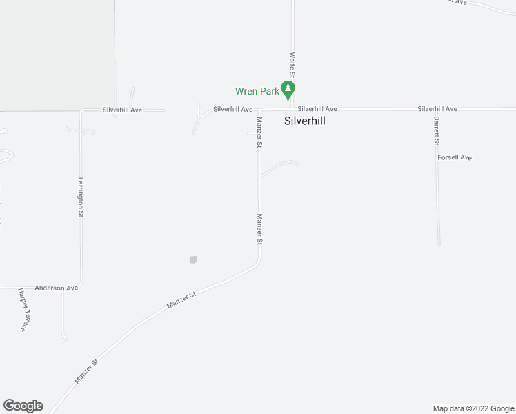 map of restaurants, bars, coffee shops, grocery stores, and more near 9365 Manzer Street in Mission