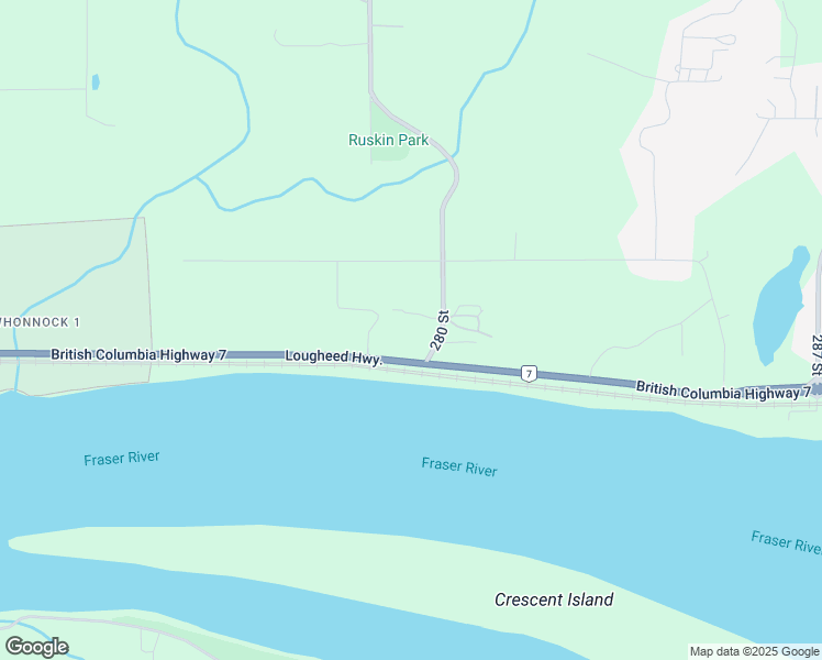 map of restaurants, bars, coffee shops, grocery stores, and more near 28025 Lougheed Highway in Maple Ridge