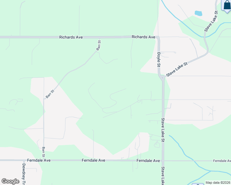 map of restaurants, bars, coffee shops, grocery stores, and more near 9540 Monte Vista St in Fraser Valley Regional District