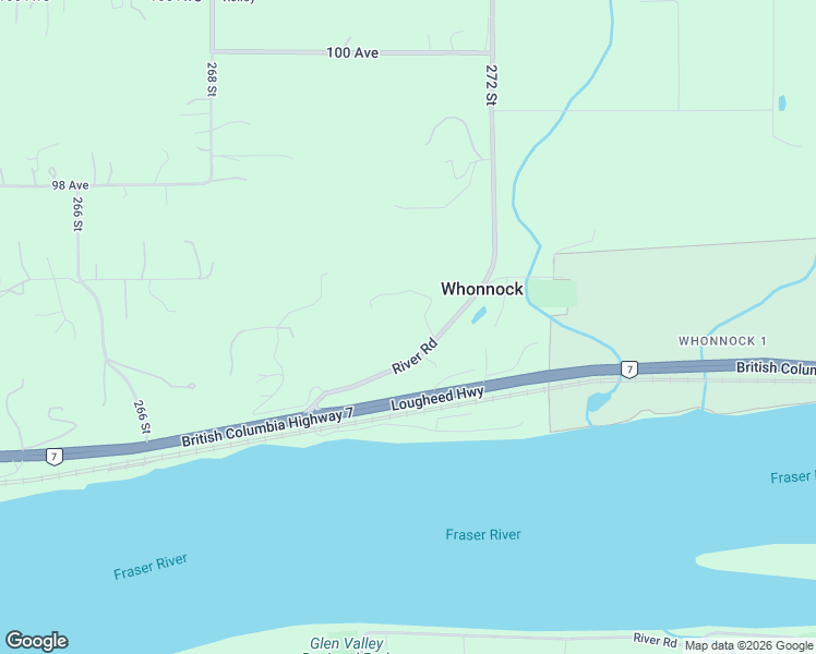 map of restaurants, bars, coffee shops, grocery stores, and more near 27123 River Road in Maple Ridge