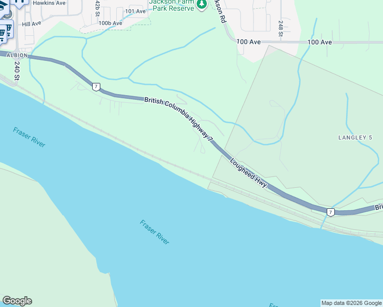 map of restaurants, bars, coffee shops, grocery stores, and more near 24578 Lougheed Highway in Maple Ridge