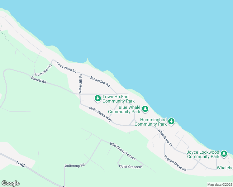 map of restaurants, bars, coffee shops, grocery stores, and more near 1485 Broadview Road in Gabriola