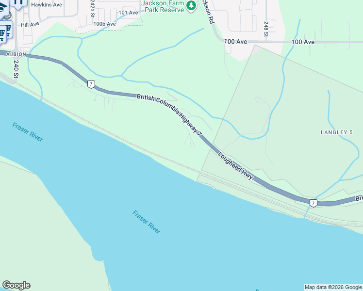 map of restaurants, bars, coffee shops, grocery stores, and more near 24578 Lougheed Highway in Maple Ridge