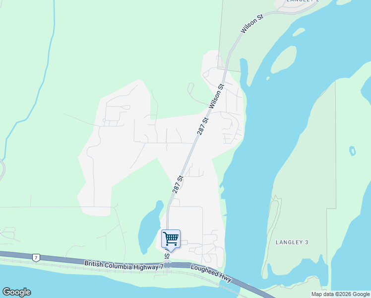map of restaurants, bars, coffee shops, grocery stores, and more near 28684 98 Avenue in Maple Ridge