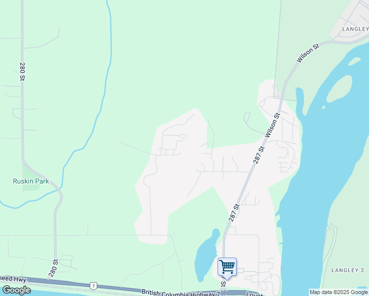 map of restaurants, bars, coffee shops, grocery stores, and more near 28507 Bell Avenue in Maple Ridge