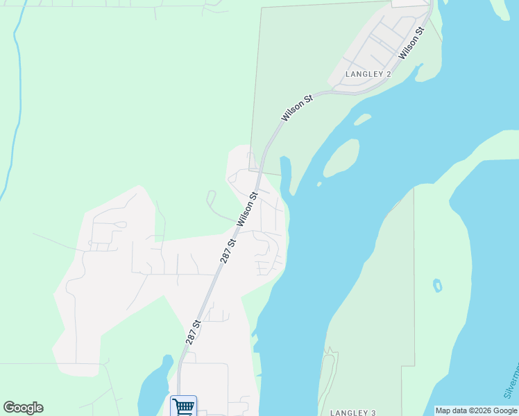 map of restaurants, bars, coffee shops, grocery stores, and more near 9960 Wilson Street in Mission